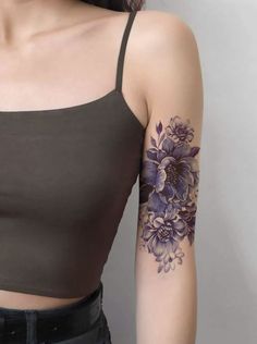 tattoo ideas tattoo small tattoo hand tattoo tattoo ideas fem butterfly tattoo back tattoo | #TattooIdeas #TattooDesigns #InkInspiration #TattooArt #TattooInspo #TattooLovers #InkAddict #TattooWorld #TattooCulture #TattooLife #TattooLove #TattooArtist #TattooStyle #TattooTrends Colored Flower Tattoos Sleeve, Blue Floral Tattoo, Peony Shoulder Tattoo, Color Flower Tattoo, Forget Me Not Flower Tattoo, Vintage Floral Tattoos, Flower Cover Up Tattoos, Tattoo Large, Colorful Flower Tattoo