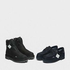 Timberland Boots For Fall Streetwear, Timberland Boots With Vibram Sole For Streetwear, Timberland Boots With Rubber Sole For Streetwear, Yellow Boots, A Cold Wall, Side Zip Boots, Timberland Mens, 50th Anniversary, Jet Black