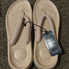 Allbirds Sugar Zeffer Flip-Flop Sandals Lux Beige New With Tags Mens Size 13 Womens Size 15 Stock: Ltblue415550 Comfortable Beige Flip Flops For Beach Season, Comfortable Beige Flip Flops For Beach, Beige Non-slip Flip Flops For The Beach, Beige Non-slip Flip Flops For Beach, Trendy Beige Flip Flops For Vacation, Non-slip Beige Flip Flops For The Beach, Beige Adjustable Casual Flip Flops, Casual Adjustable Beige Flip Flops, Casual Beige Flip Flops