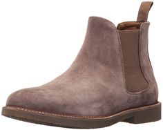 PRICES MAY VARY. Suede upper Synthetic lining Rubber outsole Pull-on construction with double gore paneling Available in extended sizes (Men's 14-17 M US) Dressy Sneakers, Chelsea Boots Outfit, Boots Outfit Men, Shop Boots Online, Chelsea Boots Men, Cole Haan Men, Slip On Boots, Burberry Women, Chelsea Boot