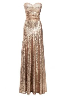 Shimmery Dresses, Champagne Sequin Dress, Curvy Silhouette, Strapless Sequin Dress, Pink Look, Prom Dress Inspo, Sequin Sheath Dress, Dresses Sequin