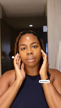 Natural Makeup Tutorial, Vegan Makeup, Dark Skin Makeup, Clean Makeup, Makeup Techniques, Healthy Glow, Clean Beauty, Makeup Routine