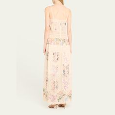 Zimmermann "Halliday" cotton maxi dress featuring lace trim  Square neckline Sleeveless Slip silhouette Full length Invisible back zip  Cotton Lining: Cotton Dry clean Imported Lace Maxi Dress For Garden Party, Floor-length Lace Dress For Daywear, Spring Floor-length Maxi Dress With Lace Patchwork, Feminine Lace Maxi Dress For Daywear, Spring Lace Patchwork Floor-length Maxi Dress, Spring Maxi Dress With Lace Patchwork, Spring Lace Patchwork Maxi Dress, Lace Patchwork Maxi Dress For Daywear, Spring Floor-length Dress With Lace Trim