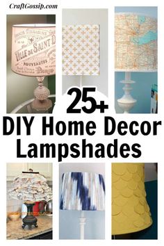 the top 25 diy home decor lampshades