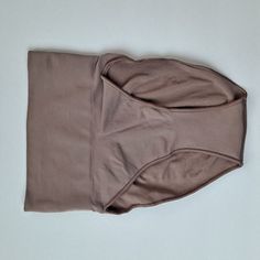 Iris Color, Size Xsmall. Full Panty, Firm Control. Rubber Inside Waistband For Hold. Fabric Is 78 % Nylon, 22% Spandex. Fitted Bottoms With Soft Touch For Relaxation, Fitted Seamless Brown Bottoms, High Stretch Bottoms With Built-in Bra For Loungewear, High Waist Seamless Bottoms For Loungewear, High Waist Seamless Loungewear Bottoms, High Stretch Seamless Brown Bottoms, Fitted Bottoms With Soft Touch For Loungewear, Fitted Soft Touch Bottoms For Loungewear, Seamless Snug Fit Bottoms For Loungewear