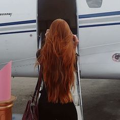 Ruivas de costa Orange Power, Copper Hair, Hair St, Long Red, Beautiful Long Hair, Orange Hair, Cool Hair Color