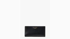 Our Morgan wallet goes everywhere with you. It's done in scratch-resistant Saffiano leather so it will keep its sleek luxe look. | Kate Spade Morgan Slim Bifold Wallet, Black Elegant Compact Trifold Travel Wallet, Classic Saffiano Leather Travel Wallet, Chic Kate Spade Bifold Wallet, Elegant Black Compact Trifold Wallet, Kate Spade Classic Compact Wallet, Classic Compact Kate Spade Wallet, Elegant Trifold Wallet With Rfid Blocking, Elegant Trifold Wallet With Smooth Grain, Chic Bifold Business Wallet