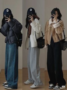 Winter Fashion Seoul, Japanese Women Winter Fashion, Ulzzang Winter Fashion, Korean Women Winter Outfits, Korea Outfits Winter, Taiwan Ootd Winter, Seoul Outfits Winter, Korea November Outfit, Cute Japanese Winter Outfits