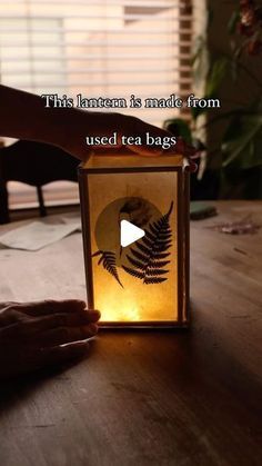 Making A Lantern, Fairy Light Crafts, Teabag Crafts, How To Make Lanterns Diy, Lantern Making Ideas, Things To Make With Cardboard, Best Of Waste, How To Make A Lantern, Make A Lantern