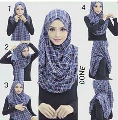 Tutorial Hijab Covering Chest, Wearing Hijab, Style Tutorial, Hijab Designs