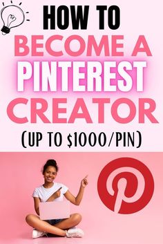 Ever wondered how to become a Pinterest creator and make money? Well if you follow this guide, you can make $1,000 per pin you post. Online Earning Sites, Business Ideas For Women Startups, Pinterest Creator, Pinterest Affiliate, Pinterest Affiliate Marketing, Colorful Outfits