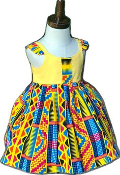 Playful Multicolor Sleeveless Summer Dress, Playful Multicolor Twirl Dress For Summer, Playful Multicolor Cotton Sleeveless Dress, Playful Multicolor Sleeveless Cotton Dress, Multicolor Sleeveless Sundress For Babies, Colorful Playful Cotton Dress, Colorful Playful Sleeveless Dress, Cute Yellow Cotton Sleeveless Dress, Cute Yellow Sleeveless Cotton Dress