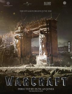 the poster for warcraft directed by duncan jones