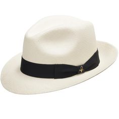 Havana Retro is a modern fedora with a blocked teardrop crown and features a medium-sized brim, breathable sweatband, and comes in classic color grosgrain hatband or leather hatband. The brim contains a wire to hold its shape. This item is a genuine Panama hat handwoven in Ecuador. Material: 100% Toquilla StrawBrim: 2 1/8" snapCrown: 4 1/4" teardropHatband: 1 1/2" grosgrain or 1" suede leatherClimate: Sun Handwoven in Ecuador. Finished in the US. Measurements are approximate, this is a handwoven White Short Brim Fedora In Toquilla Straw, White Toquilla Straw Fedora With Short Brim, Classic White Flat Crown Straw Hat, Classic White Straw Hat With Flat Crown, Casual Fedora With Flat Crown, White Panama Hat With Flat Crown, White Flat Brim Fedora In Toquilla Straw, White Toquilla Straw Fedora With Flat Brim, White Toquilla Straw Hat With Flat Crown