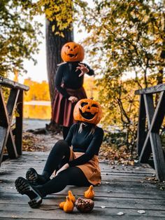 ;#fashion,#style,#outfitinspiration,#beauty Cute Pumpkin Photoshoot, Best Friend Pumpkin Photo Shoot, Halloween Photoshoot Ideas Pumpkin Head, Pumpkin Best Friend Pictures, Halloween Pumpkin Outfit, Pumpkin Head Best Friend Photoshoot, Pumpkin Head Poses, Pumpkin Heads Photoshoot