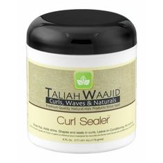 This listing is for (3) Units. Taliah Waajid Leave-In Conditioning Curl Sealer Hair Cream Taliah Waajid Curl Sealer. Premium quality natural hair products since 1996. Curl sealer is a light, alcohol-free, conditioning hydrating gel that stops frizz, adds shine, shapes and seals in curls, leave-in-conditioning, no build up. Dries soft and adds shine with no flaking. Stops frizz, adds shine, shapes and seals in curls, leave-in-conditioning, no build up. Helps to stop frizz and lock in moisture for Taliah Waajid, Thick Natural Hair, Matted Hair, Best Natural Hair Products, Medium Curls, Cheap Beauty Products, 4c Natural Hair, Herbal Hair, Curl Cream