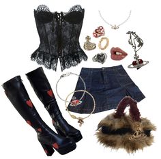 Stage Outfits Polyvore, Bratz Inspired Outfits, Preformance Outfits, Outfits Polyvore, Starter Pack, Fancy Outfits, 2000s Fashion, Stage Outfits, Kpop Outfits