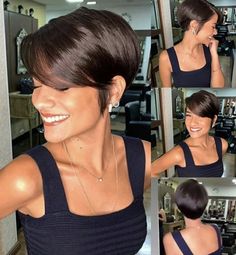 Spiky Hairstyles, Short Spiky Haircuts, Short Hair Designs, Short Spiky Hairstyles, Spiky Hair, Short Hair Trends, Bangs Short, Haircut Inspiration, Shag Hairstyles