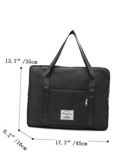 Bag For Love - Large Capacity Travel Bag - Women Tote Bags Product Description Style Sporty Color Black Quantity 1 piece Strap Type Double Handle Pattern Type Letter Bag Size Large Type Duffel Bag Material Polyester Composition 100% Polyester Size Chart INCH CM Size Bag Width Bag Height Bag Length one-size 6.3 13.8 17.7 Size Bag Width Bag Height Bag Length one-size 16 35 45 Similar Products h2 { text-align: center; } .red-box { width: 100%; display: flex; flex-direction: row; flex-wrap: wrap; ju Trendy Large Travel Bag, High-capacity Multifunctional Rectangular Bag, Multifunctional High-capacity Rectangular Bag, High-capacity Rectangular Travel Bag, Black Travel Bag With Large Capacity For Errands, Black High-capacity Multifunctional Bag, High-capacity Black Bag For Travel, High-capacity Black Travel Bag, Large Black Bag With Large Capacity