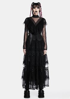 Gothic Goddess, Goth Dresses, Punk Plaid, Rave Dress, Occult Fashion, Fall Fashion Skirts, J Valentine, Gothic Emo, Punk Dress