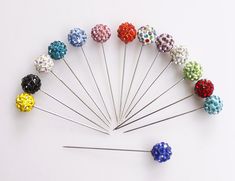 Straight Pins Diy Pin Cushion, Hijab Pins, Shawl Pin, Straight Pins, Scarf Accessories, Scarf Pin, Shawl Pins, Diamond Charm, Stick Pins