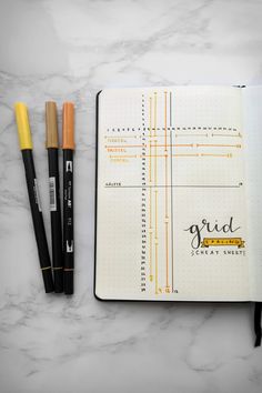 Bullet Journal Yearly Spread, Bullet Journal Grid, Bullet Journal Yearly, Bujo Doodles, Bullet Journal Set Up, Bullet Journal Mood Tracker Ideas, Journal News, Journal Set