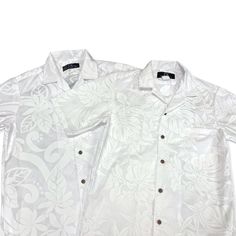 White Hawaiian Shirts | Tiare White Hawaiian shirts for honeymoon or beach photo wedding. Dress shirt color type. Made in Hawaii Cotton 100％ Coconut buttons Regular fit Brand: PK by Princess Kaiulani Fashions Princess Kaiulani, Hawaiian Wear, Wedding Dress Shirt, White Hawaiian Shirt, Hawaiian Fabric, Hawaiian Dress, Beach Photo, Photo Wedding, Stretch Velvet