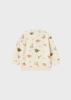 Adorable and comfortable. Dino Print, Joy Baby, Sock Toys, Summer Inspo, Baby Things, Kids Prints, Print Sweatshirt, Baby Prints, Dinosaur Print