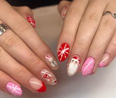 Nails Navidad, Nail Idea, Pretty Nail Art, Chic Nails, Nails Inspo, Nail Games, Diy Nails