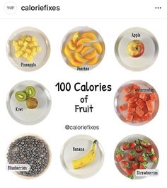 Calories In Fruit, 310 Nutrition Recipes, Food Calories List, Food Calorie Chart, Calories In Vegetables, 310 Nutrition, Nutrition Infographic, 100 Calorie Snacks, Low Cal Recipes