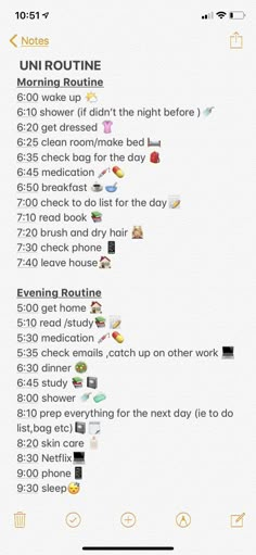 Morning Routine For University Student, Productive Day Routine For Students, Daily Routine College, Daily Routine Schedule College Student, Night Routine For Students, A Day Routine For Students, College Routine Ideas, Uni Prep, College Routine Schedule