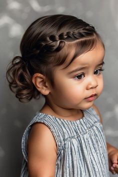 Discover 10 easy and cute baby hairstyles for short hair to make your little one look adorable. These simple styles are perfect for short-haired babies and toddlers. Flower Girl Hairstyles Toddler Short, Baby Girl Hair Styles Short Hair, Flower Girl Hairstyles Short Hair, Rosie Hairstyles, Kids Hairstyles Short Hair, Baby Girl Short Hairstyles, Baby Girl Hair Styles, Hairstyles For Babies With Short Hair, Easy Toddler Hairstyles Short