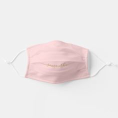 Pastel Pink Simple Solid Color Personalized Adult Cloth Face Mask, Adult Unisex, Size: Large, Rosy Brown Mask Ideas, Rosy Brown, Soft Purple, Cloth Face Mask, Bespoke Design, Off Black, Face Cover, Neutral Colors, Pastel Pink