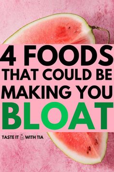 If you are reading this, you probably experience bloating quite a bit. Perhaps you know what causes it, or perhaps you have no clue. Either way, this article will help illuminate why certain foods make us bloat, and what foods cause bloating. I will say, this article title is misleading (sorry, but you’re glad you’re Reduce Stomach Bloat, Dietitian Tips, Smoothies With Almond Milk, Fodmap Recipes, Natural Health Remedies, Food Diary, Juicing Recipes, Best Diets, Nutrition Tips