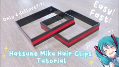 Easy Cosplay Diy Anime, Miku Cosplay Diy, Cosplay Easy Ideas, Miku Hair, Hatsune Miku Costume, Splatoon Cosplay, Hair Ties Diy, Easy Cosplay, Anime Cosplay Makeup