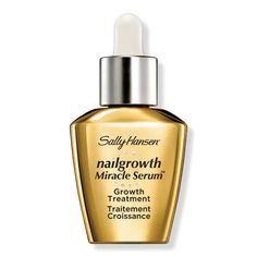 Nailgrowth Miracle Serum - Sally Hansen | Ulta Beauty Nail Growth Serum, Natural Nail Growth, Miracles Do Happen, Sally Hansen Nails, Peptide Serum, Popular Nail Designs, Essential Oils For Hair, Pointed Nails, Brittle Nails