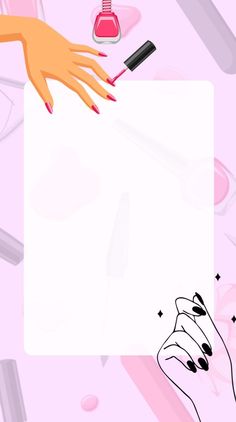 Desain Salon Kuku, Nail Quotes, Nail Salon Design, Nail Logo, Girly Wall Art, Nail Photos, Photo Collage Template, Instagram Nails, Collage Template