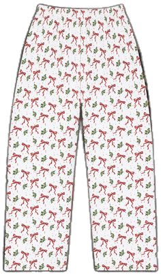 Cotton Pants For Christmas Loungewear, Cotton Lounge Pants For Christmas, Casual Christmas Holiday Bottoms, Christmas Cotton Bottoms With Elastic Waistband, Christmas Pajama Party Sleepwear Long Pants, Casual Cotton Bottoms For Holiday, Christmas Cotton Loungewear Bottoms, Christmas Loungewear Pants, Casual Christmas Holiday Pants