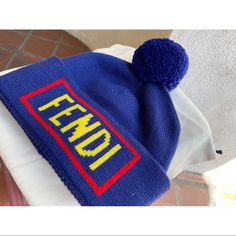 Unisex Fendi Beanie. Comes With Dustbag. 100% Authentic. Fit Me Men Women And Kids!! No Tag Tag Gucci Fendi Balenciaga Chanel Salvatore Ferragamo Prada Versace Giuseppe Zanotti Louis Vuitton Saint Laurent Amiri Zara Vetements Fendi Accessories, Giuseppe Zanotti, Salvatore Ferragamo, Balenciaga, Versace, Blue And Purple, Prada, Saint Laurent, Fendi