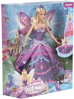 barbie the fairy princess doll in its box