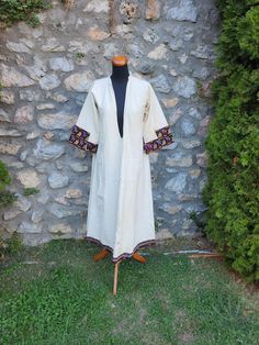 This is a very interesting and unique woman's dress from the late XIX century or the beginning of the XX century from the Porece region, western Macedonia. The dress is kept in a very good condition for its age. This dress is with true collector's value because of its rare and atypical embroidery pattern, very unusual for this region.  It is one of a kind Porece dress.  This item will be shipped via DHL Express.  Tracking No. Service is available for any order in our shop.  (You will be able to track your item online)  Getting your product in your hands as fast as possible is one of the most important thing of on - line shopping. Get it before you forgot what you ordered. Expected delivery time: US 2-3 business days Europe 1-2 business days Rest of the countries 2-5 business days For any i Old Embroidery, Antique Dress, Line Shopping, Embroidery Pattern, Dress Clothes For Women, Dhl Express, Very Rare, The Beginning, Embroidery Patterns