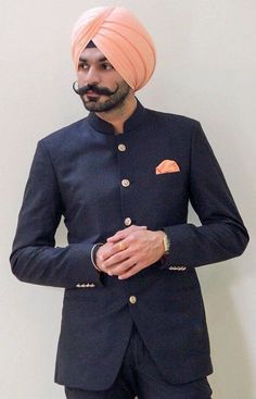 Product Description - The first and most important rule of men's style is you should feel comfortable and confident in your clothes. You will need both these attributes to pull off just about any outfit successfully. A suit that fits increases your confidence and makes you look good. Regardless of how 'classy' or expensive they might be. New Stylish handmade Decent Jodhpuri suit for men for wedding and festive occasions.  Stylish New Bandgala jodhpuri suit  Top Details  -  Color  - Navy Blue Fabric  - Suiting Bottom Details - Color  - Navy Blue Fabric - Suiting Bottom Style  - Pant Note 1 :- If you want any other Color in this so please send us a message sothat we will make it according to your choice. Note 2:-  Select your size according to your chest. Note 3 :- If you want in your perfec Semi-formal Suits With Dabka For Diwali, Semi-formal Dabka Suits For Diwali, Traditional Fitted Blazer For Diwali, Diwali Traditional Fitted Blazer, Semi-formal Diwali Nehru Jacket, Fitted Nehru Jacket For Semi-formal Diwali, Semi-formal Party Wear Sets For Eid, Fitted Bandhgala For Diwali Semi-formal, Groom's Diwali Suit With Zari Work