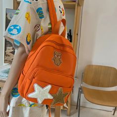 SPECIFICATIONS Brand Name: TAVIMART Item Type: Backpacks Pattern Type: Geometric Lining Material: POLYESTER Main Material: Corduroy Closure Type: zipper Harajuku School Backpack With Zipper Closure, Star-shaped School Bags For Back To School, Backpacks Pattern, Trendy Star-shaped Backpack For Everyday Use, Y2k Aesthetic Fashion, School Bookbags, Stars Pattern, Backpack Pattern, Y2k Aesthetic