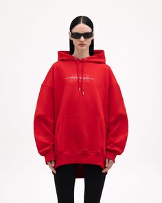 Oversized unisex red hoodie made with high-quality cotton, ensuring a soft and comfortable feels. Featuring a stylish red print in the AMORE edition. Material: 100% cotton three thread Model wears: L sizeModels height: 178 cm Red Cotton Hoodie, Red Hoodie With Drawstring Hood, Red Cotton Hoodie For Fall, Red Cotton Hoodie With Double-lined Hood, Oversized Red Sweatshirt With Ribbed Cuffs, Oversized Red Hoodie With Drawstring, Red Cotton Hooded Sweatshirt, Red Hooded Cotton Sweatshirt, Oversized Red Hoodie With Ribbed Cuffs