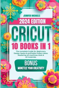 Are you still having trouble understanding and learning the fundamentals of Cricut? If so, this guidebook will make your worries disappear!This is the guide(R) damn complete you won't find it in the box!## 2023 EDITION ## The book has been updated and inside you will find bonus guides on Cricut Maker 3 & Explore 3.The 10 manuscripts in this book provide 500 pages of information to master the world of Cricut.1 - Cricut for beginners2 - First project3 - Design Space4 - Project ideas for beginners5 Cricket Maker 3 For Beginners, Cricut Joy Projects Beginner, Cricut Projects Beginner Ideas, Circuit Machine, Jennifer Maker, Cricut Maker 3, Cricut Hacks, Cricut Air, Cricut Projects Beginner