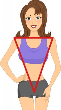 inverted-triangle-body-type  I've been dressing wrong for years. Narrow Hips