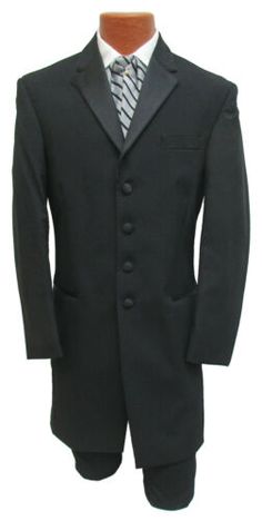 New Mens Black Tuxedo Frock Coat Jacket Victorian Gothic Halloween Steampunk 38L 782795020233 | eBay Fitted Gothic Halloween Outerwear, Fitted Long Sleeve Outerwear For Halloween, Buttoned Outerwear For Halloween Costume Party, Fitted Long Coat For Halloween, Fitted Punk Outerwear For Halloween, Winter Tuxedo Style Outerwear, Long Sleeve Outerwear With Buttons For Costume Party, Fitted Punk Outerwear For Costume Party, Fitted Black Outerwear For Halloween