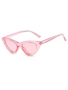 Combining retro 90s style flare with a modern design. This exaggerated cat eye sunglasses is sleek yet quirky with its translucent frame and unique color tinted flat lenses. Pair this clear frame sunglasses with a neutral outfit for that perfect, stylish pop of color. Finished with a thick, plastic based frame, metal hinges, and 100% UV protected lenses. Measurements: Lens Width: 48mm Nose Bridge: 22mm Lens Height: 33mm Total Width: 149mm Clear Frame Sunglasses, Clear Sunglasses Frames, Glam Look, Clear Frames, Trendy Sunglasses, Glam Looks, Colour Tint, Neutral Outfit, 90s Style