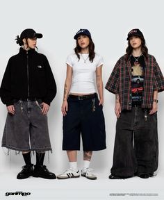 Y2k Outfit Street Styles, Tomboy Outfits Shein, Masc Dress Outfit, American High Street Style Outfits, Delinquent Outfit, Masc Club Outfit, Cool Baggy Outfits, Masc Outfit, Masc Fits