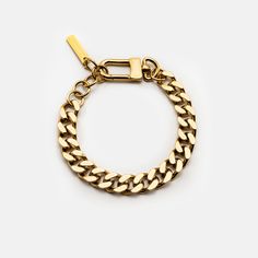 CUBAN LINK BRACELET - RARE-ROMANCE Luxury Chunky Cuban Link Bracelet, Luxury Cuban Link Streetwear Jewelry, Luxury Cuban Link Chunky Chain Bracelet, Luxury Cuban Link Jewelry For Streetwear, Staple Earrings, Spike Hoop Earrings, Cuban Link Bracelet, Spike Earrings, Fitness Bracelet